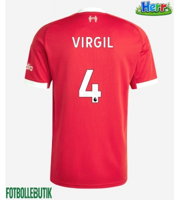 Liverpool Virgil van Dijk #4 Hemmatröja 2025-26 Kortärmad